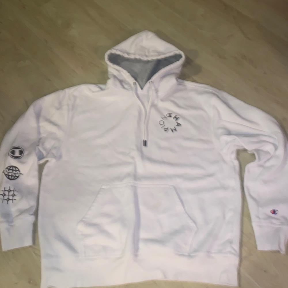 Champion XL White Hoodie